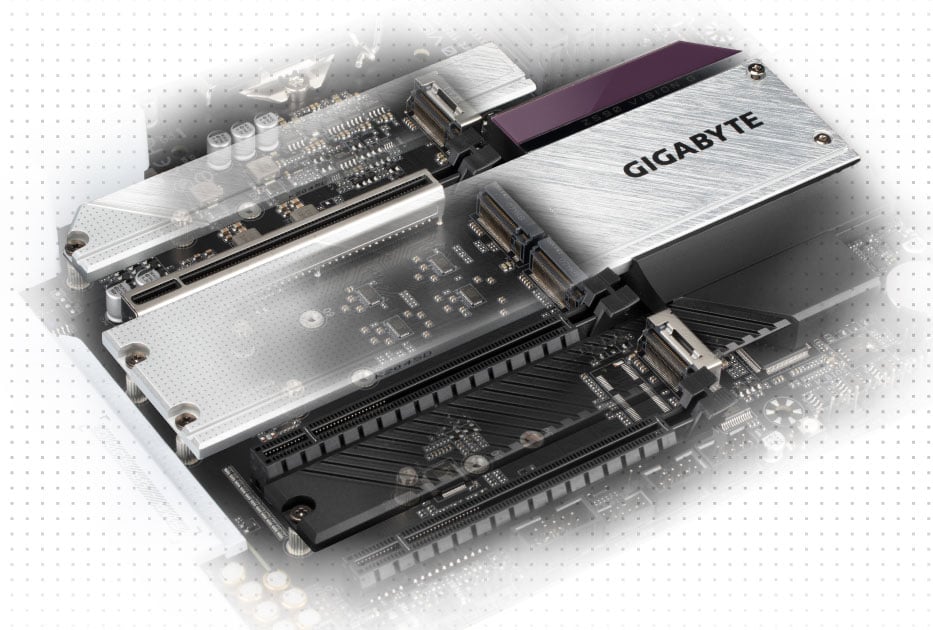 GIGABYTE Z590 VISION G LGA 1200 Intel Z590 ATX Motherboard with 4